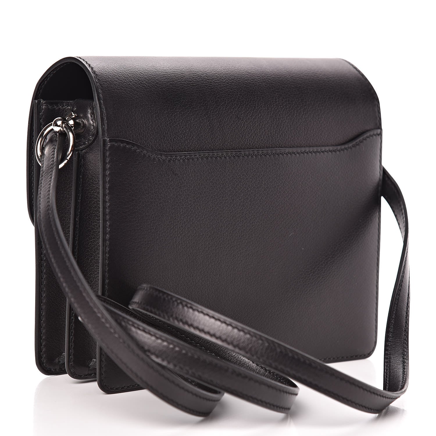 Hermes Evergrain Mini Sac Roulis Black 3 of 11