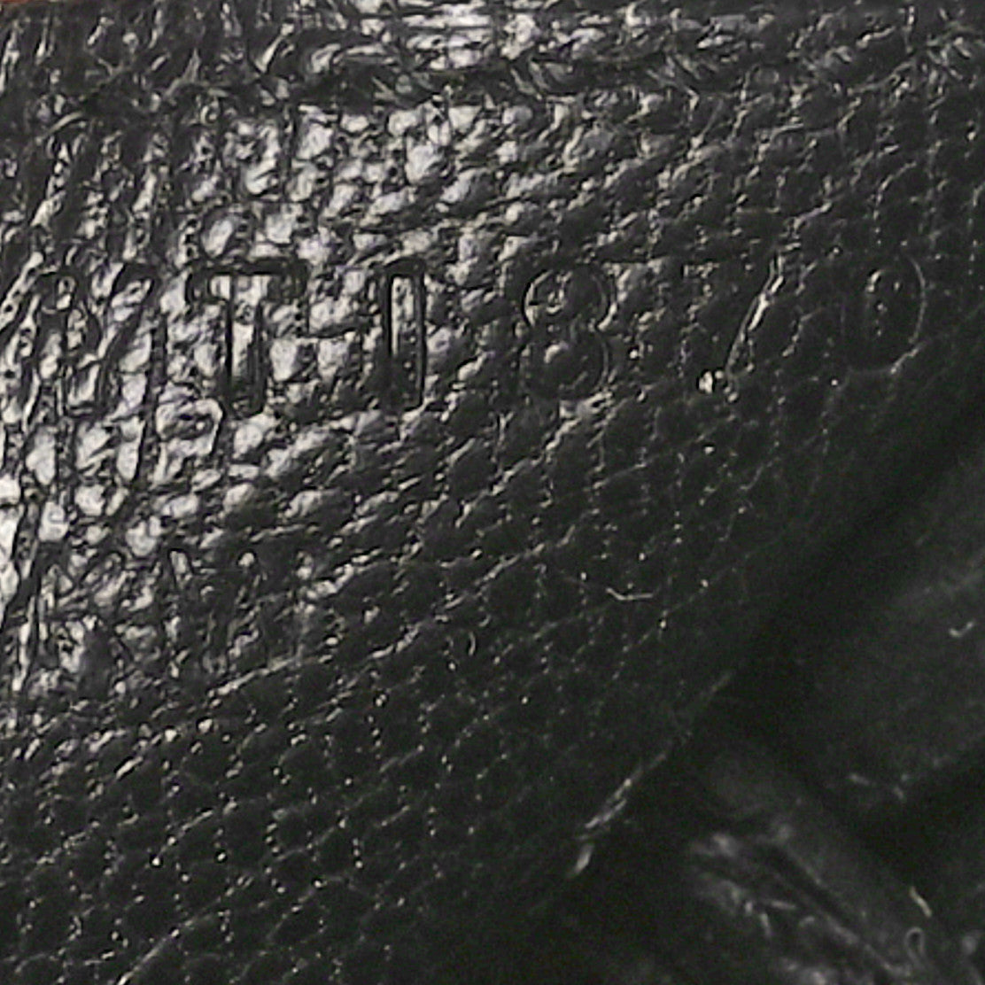 Togo Matte Alligator Birkin Touch 25 Black