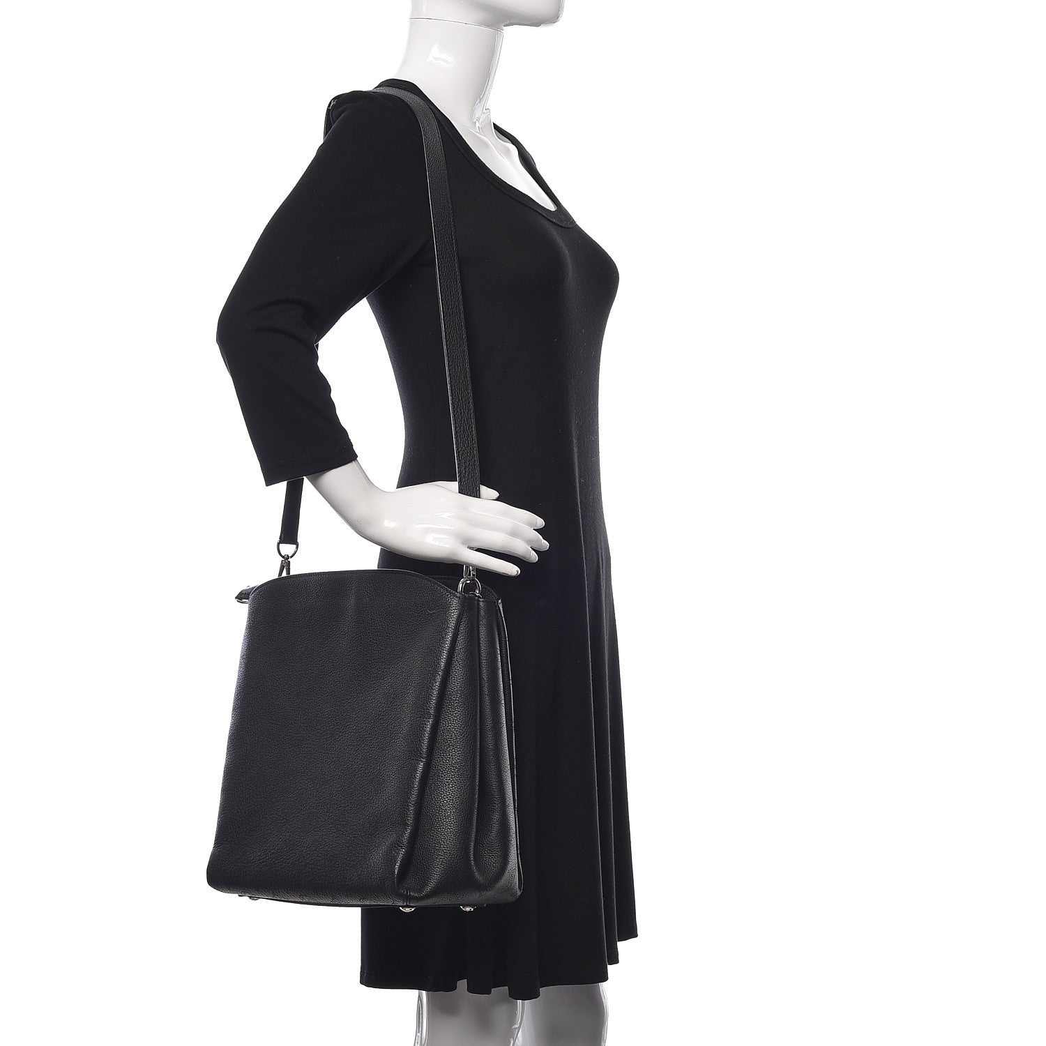 Louis Vuitton Mahina Babylone PM Black 3 of 17