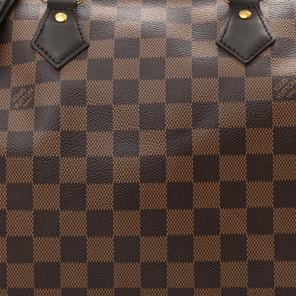 Louis Vuitton Damier Ebene Speedy Bandouliere 30 8 of 10