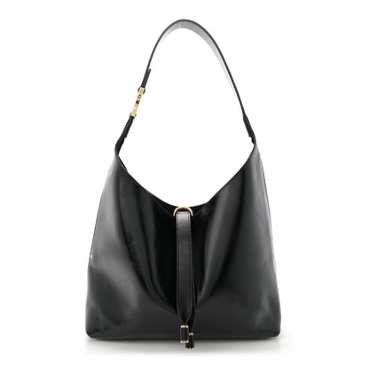 Chloe Shiny Calfskin Small Marcie Hobo Bag Black 1 of 10