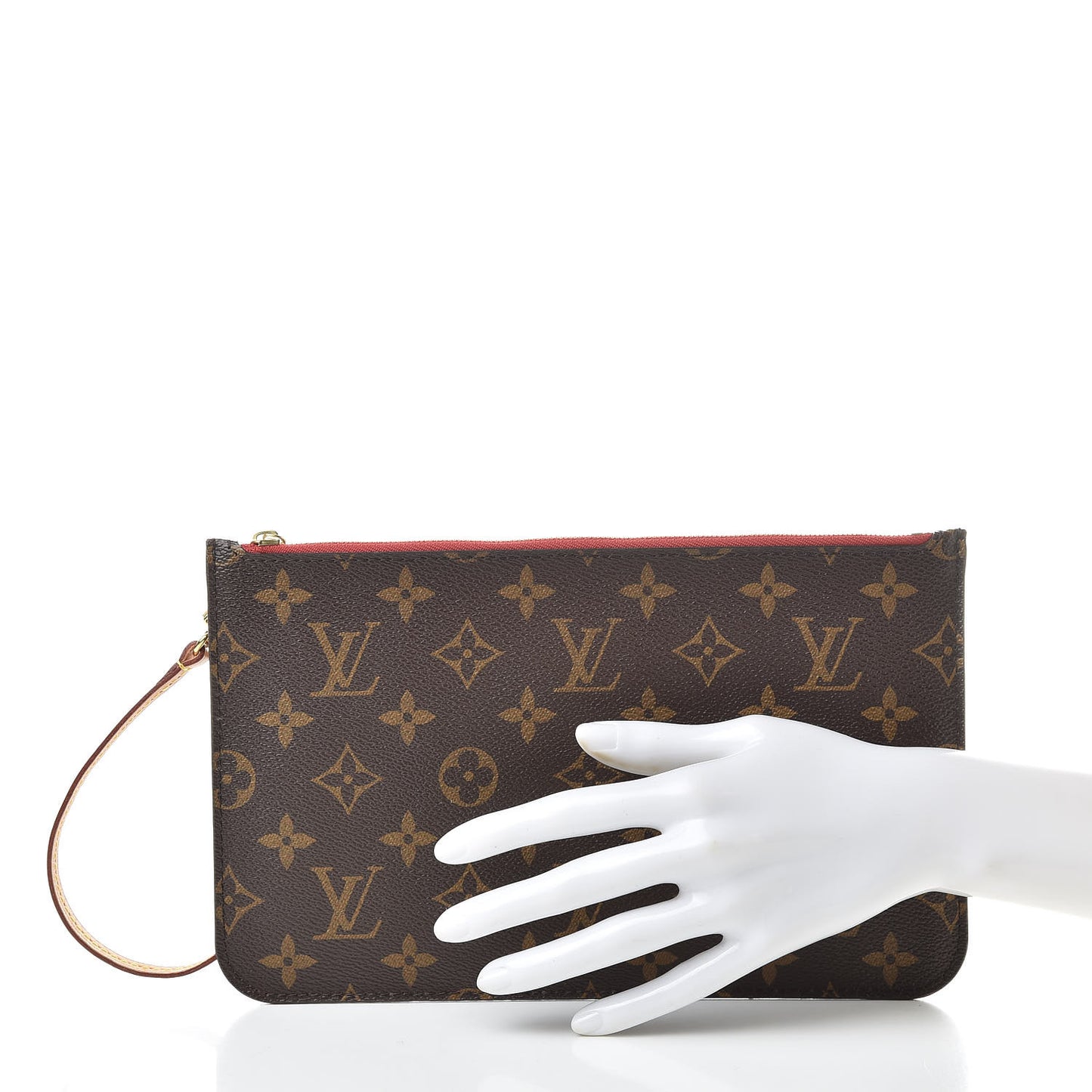 Monogram Neverfull MM GM Pochette Cherry