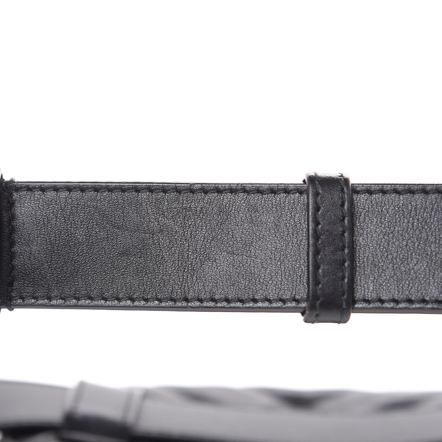 Calfskin Matelasse GG Marmont Belt Bag 105 42 Black