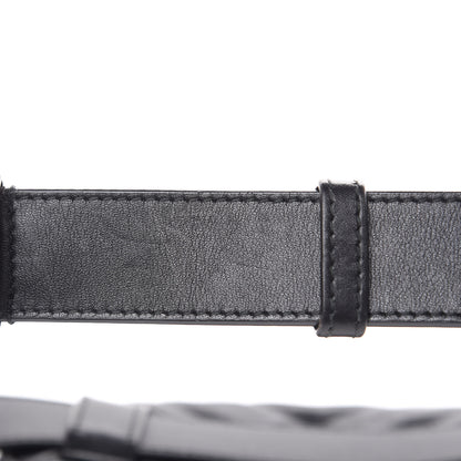 Gucci Calfskin Matelasse GG Marmont Belt Bag 105 42 Black 11 of 15