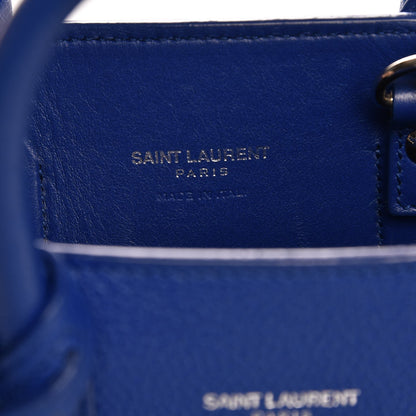 Saint Laurent Calfskin Nano Sac De Jour Cobalt Blue 9 of 9