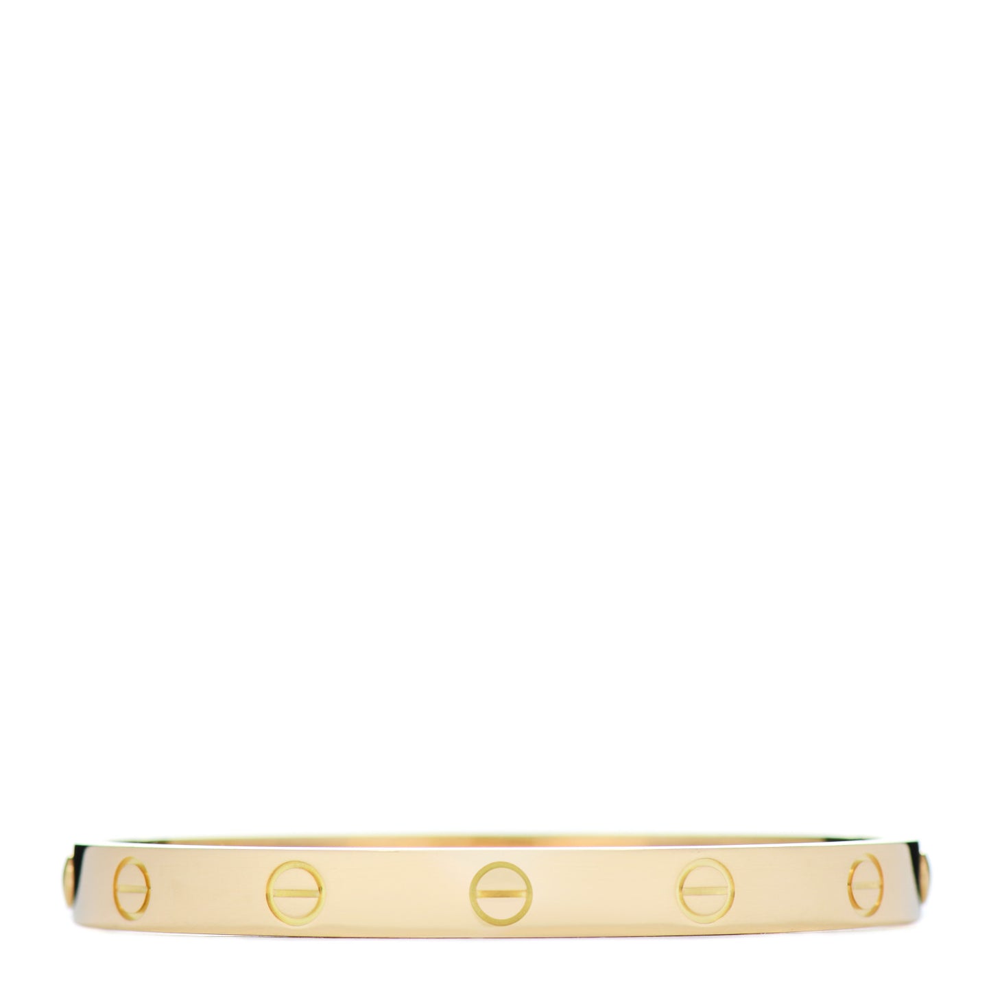 18K Yellow Gold LOVE Bracelet 17