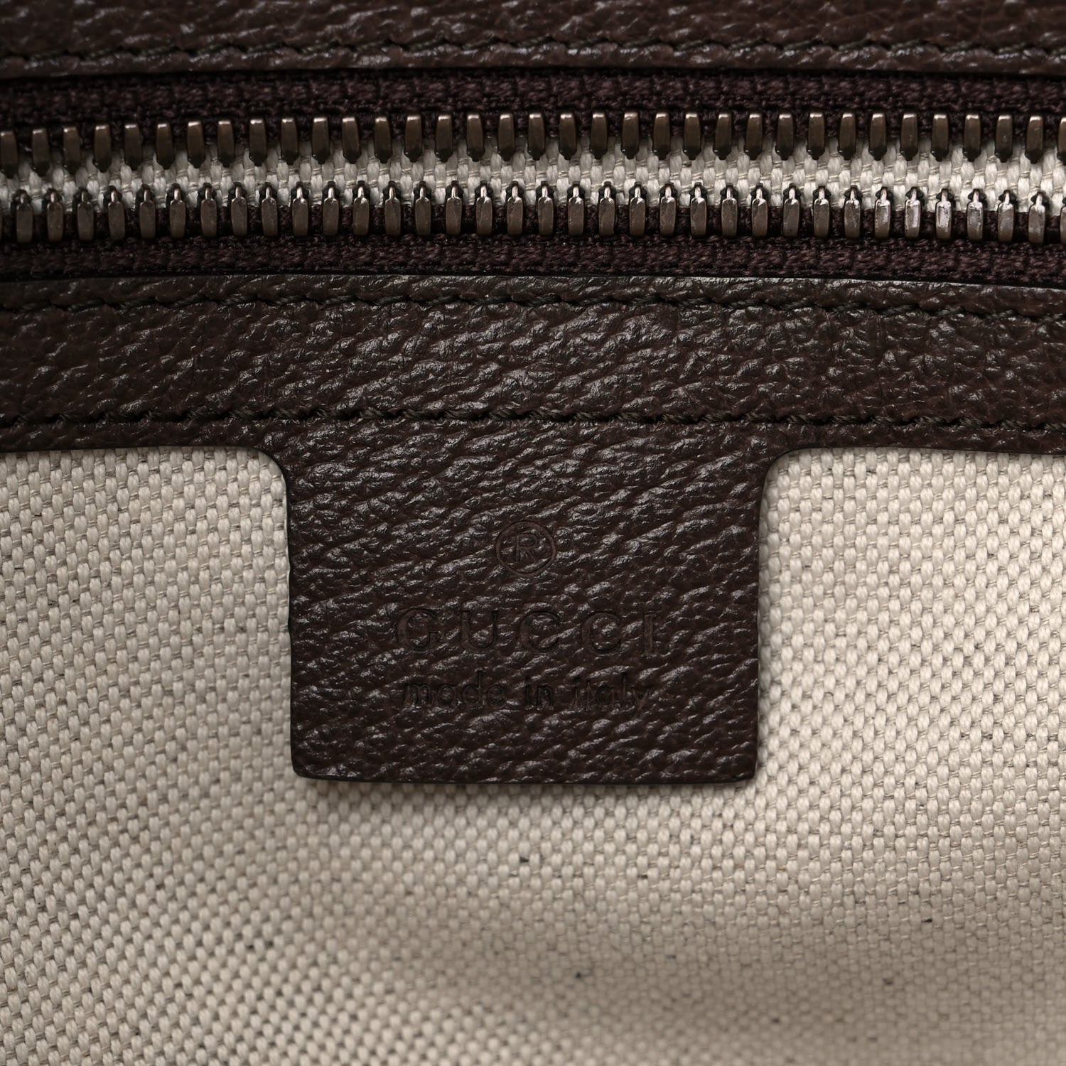Gucci GG Supreme Monogram Web Small Ophidia Half Moon Hobo Brown 8 of 10