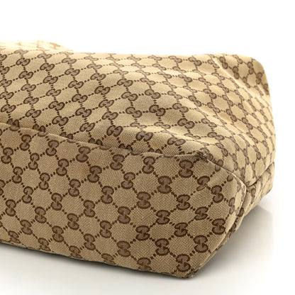 Gucci Monogram Large Horsebit Chain Hobo Dark Brown 10 of 15