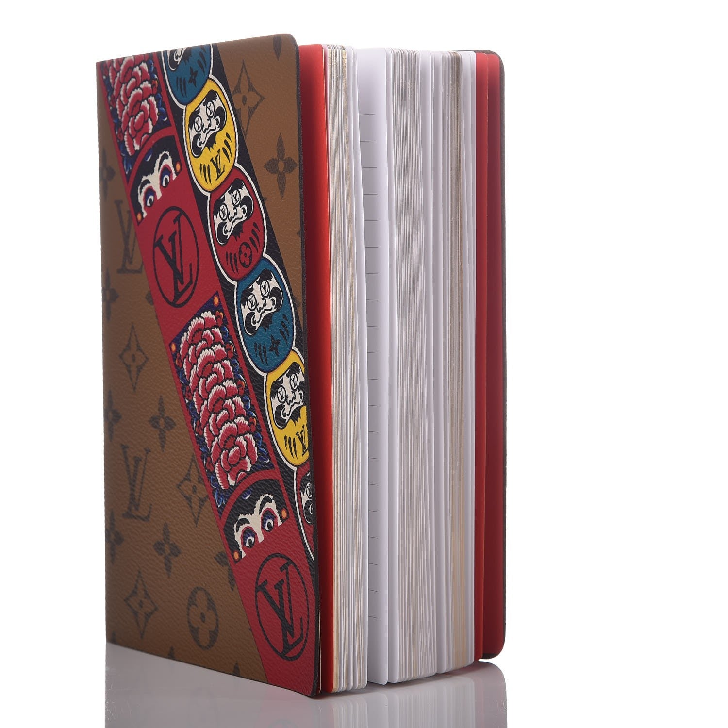 Louis Vuitton Reverse Monogram Kabuki Stickers Clemence Notebook 5 of 6