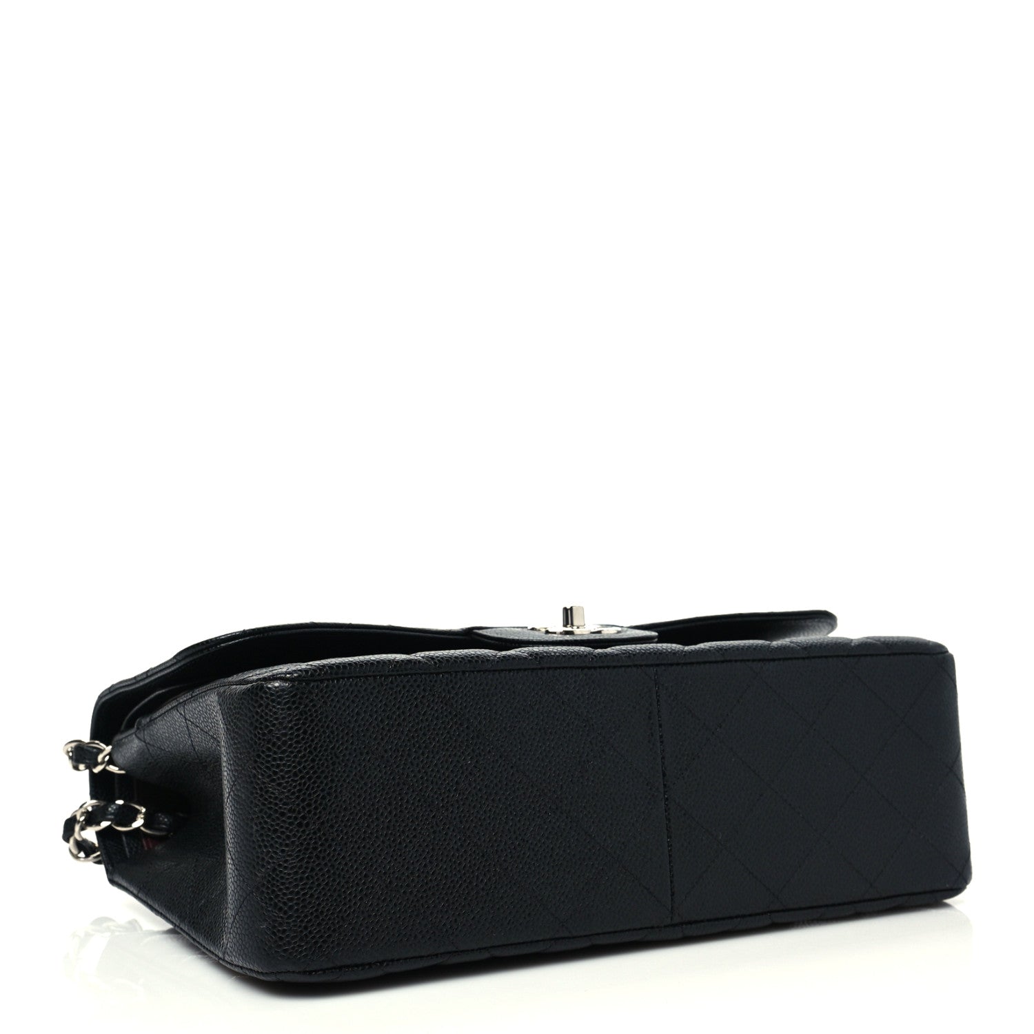 Chanel Caviar Quilted Jumbo Double Flap Black 4 of 9