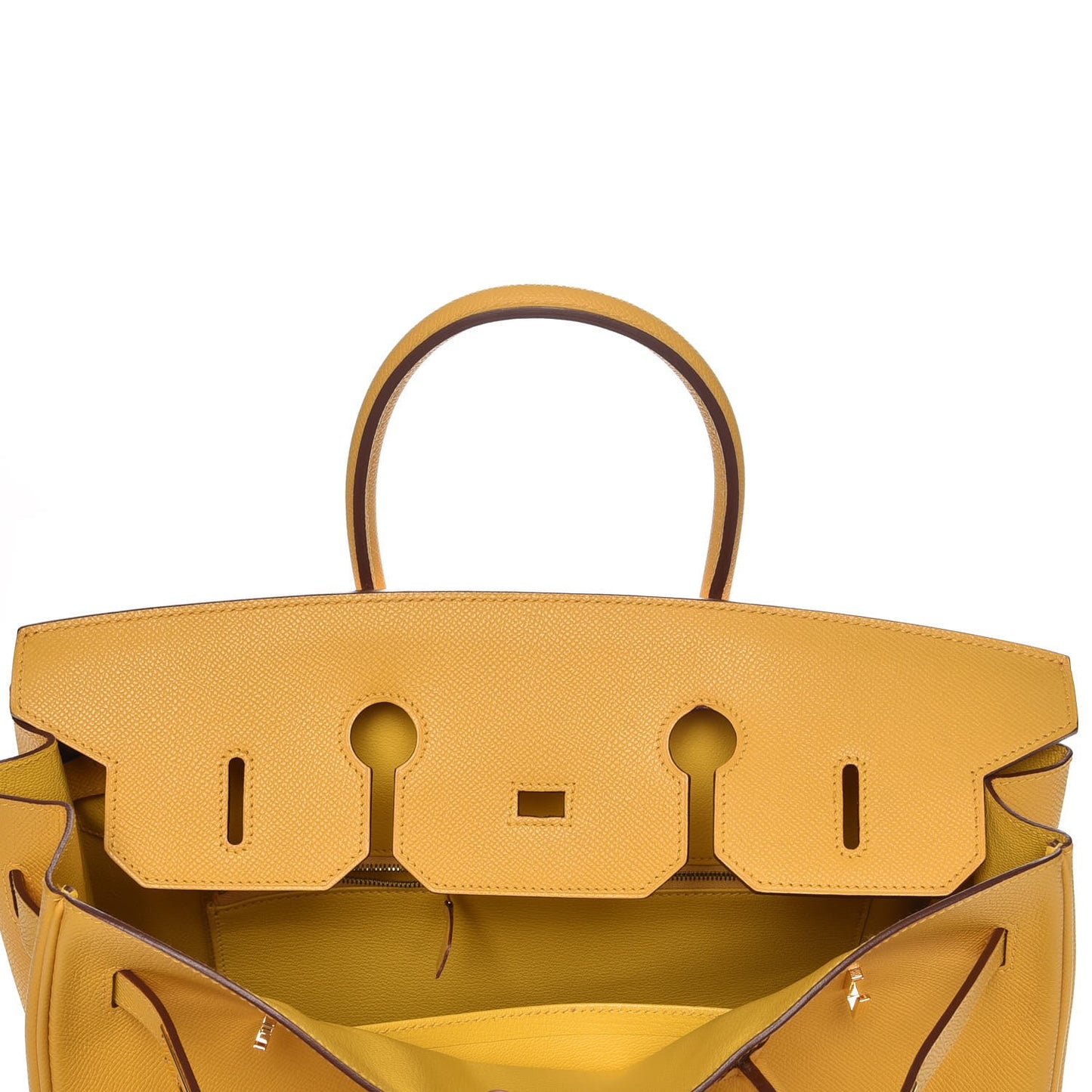 Epsom Birkin 35 Jaune D'Or