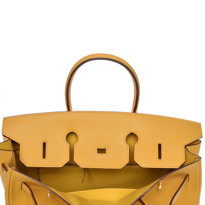 Hermes Epsom Birkin 35 Jaune D'Or 8 of 29