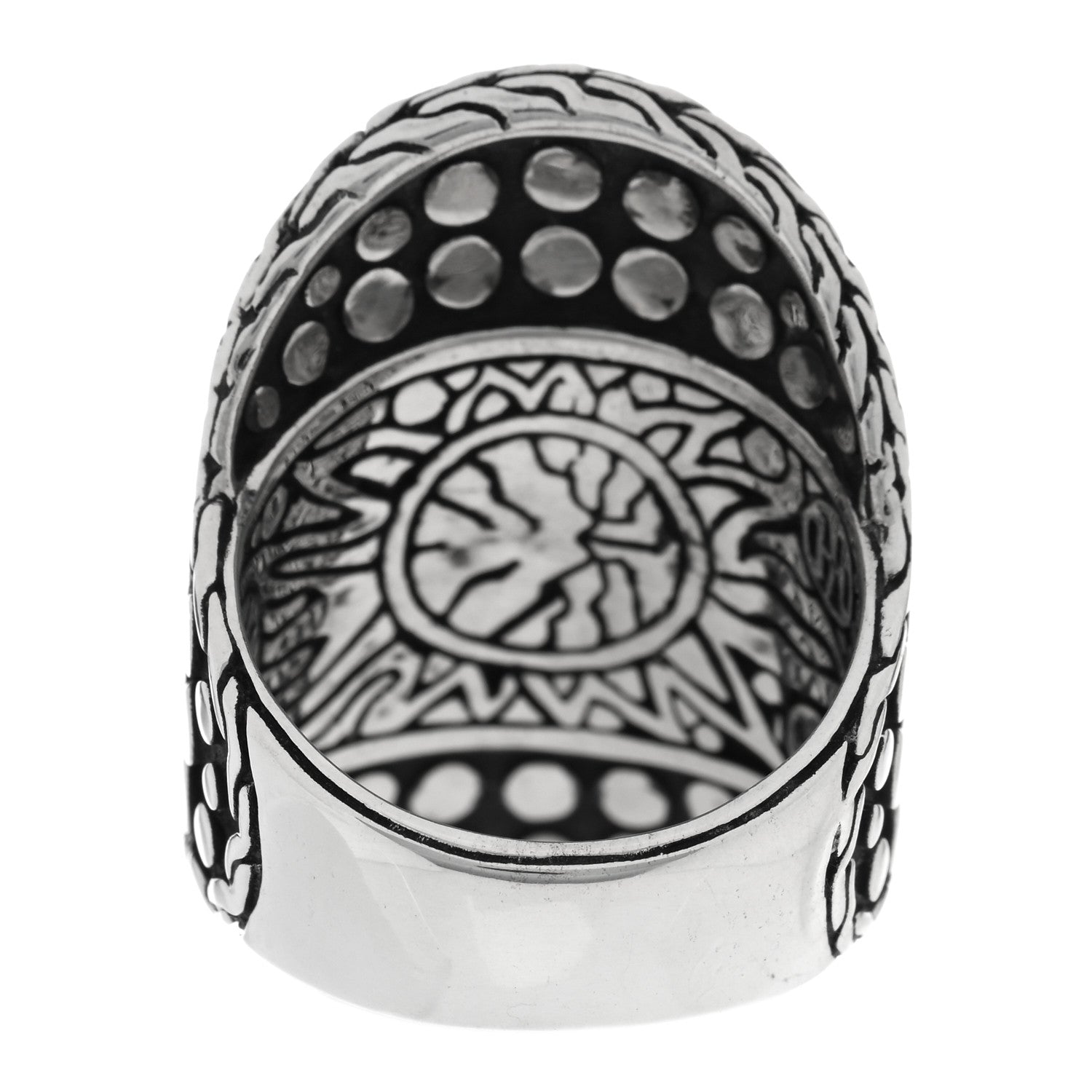 John Hardy Sterling Silver Dot Nuansa Ring 56 7.5 3 of 4