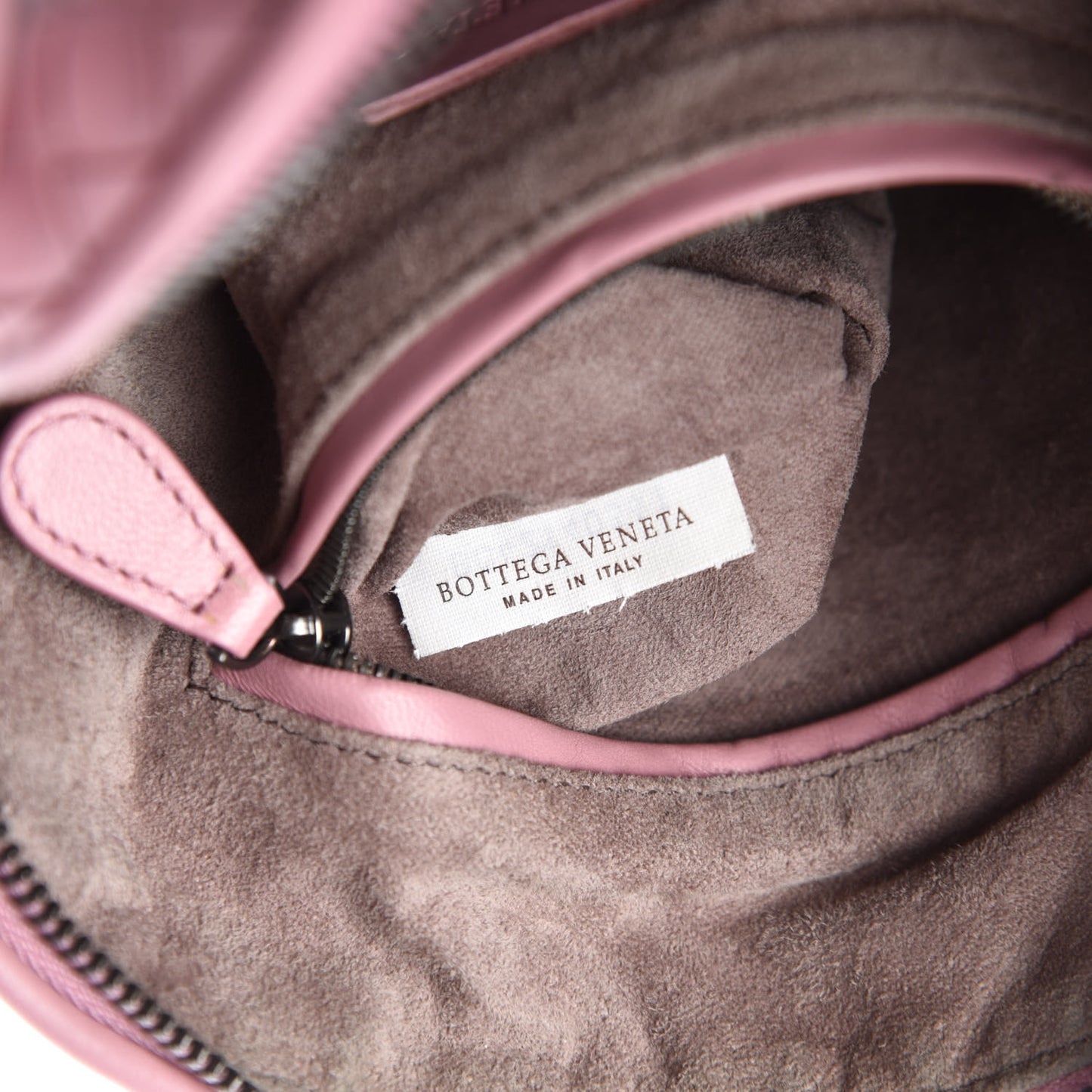 Nappa Intrecciato Pillow Crossbody Messenger Watteau