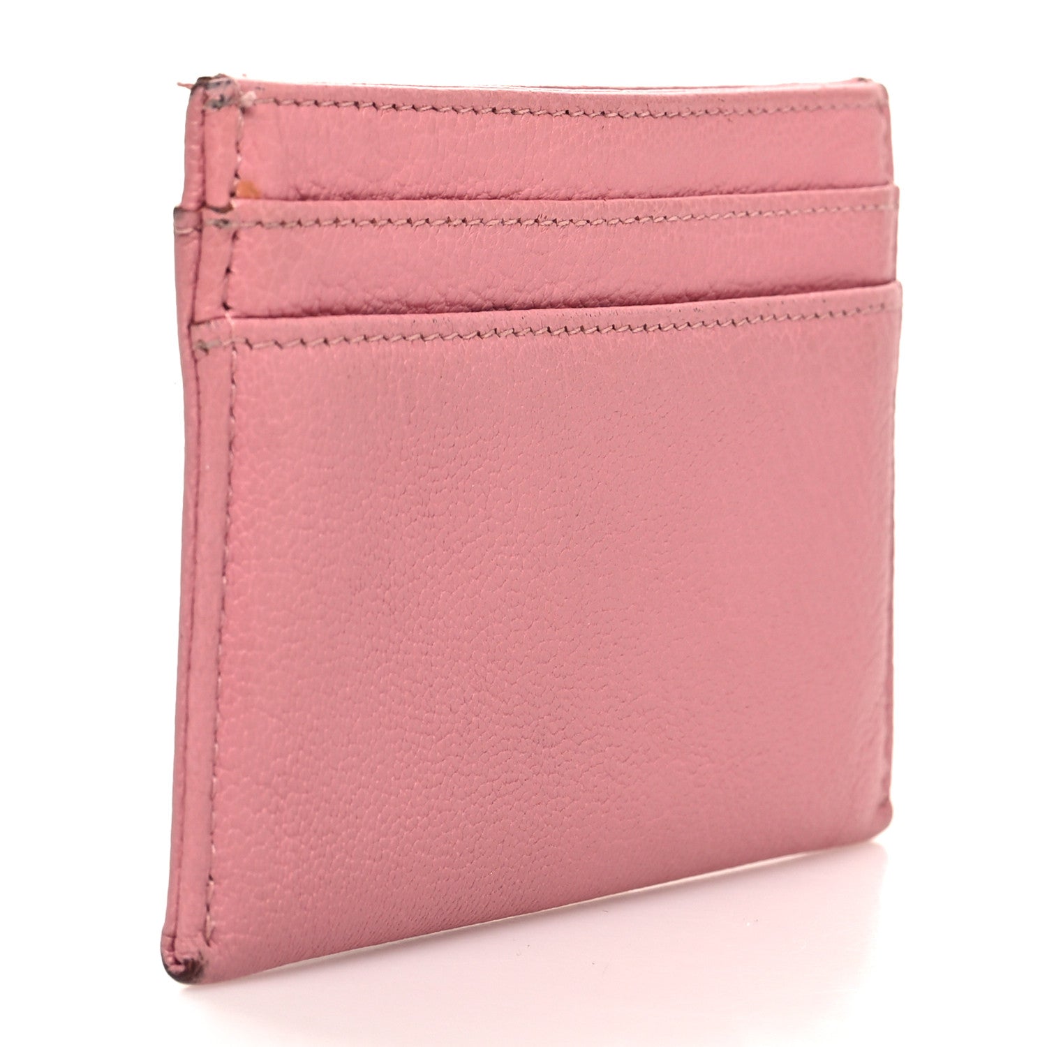 Chanel Goatskin CC Camellia Card Holder Pink 3 of 12
