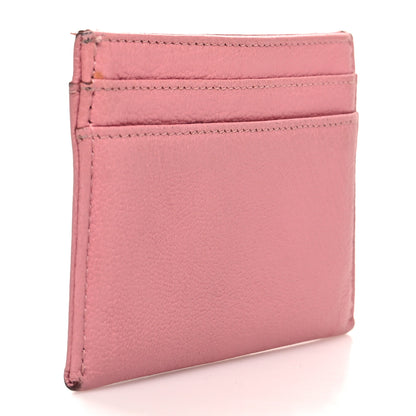 Chanel Goatskin CC Camellia Card Holder Pink 3 of 12