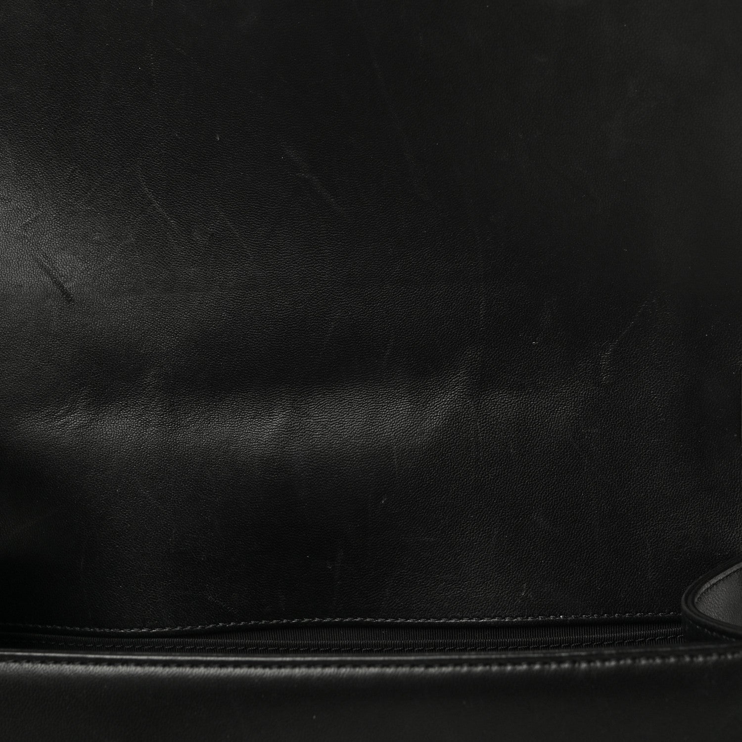 Chanel Lambskin Quilted Medium Boy Flap Black 11 of 15