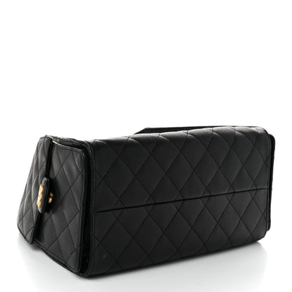Chanel Caviar Quilted Small Chanel 25 Handbag Black 4 of 12