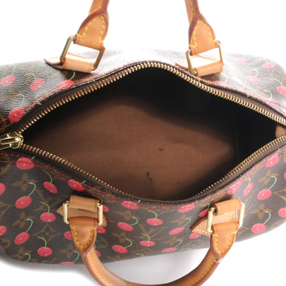 Louis Vuitton Monogram Cerises Speedy 25 5 of 8