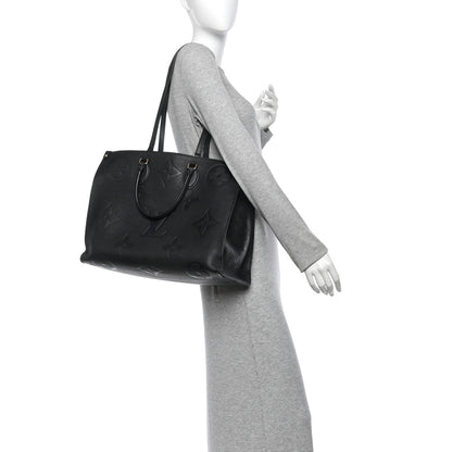 Louis Vuitton Empreinte Monogram Giant Onthego GM Black 2 of 12