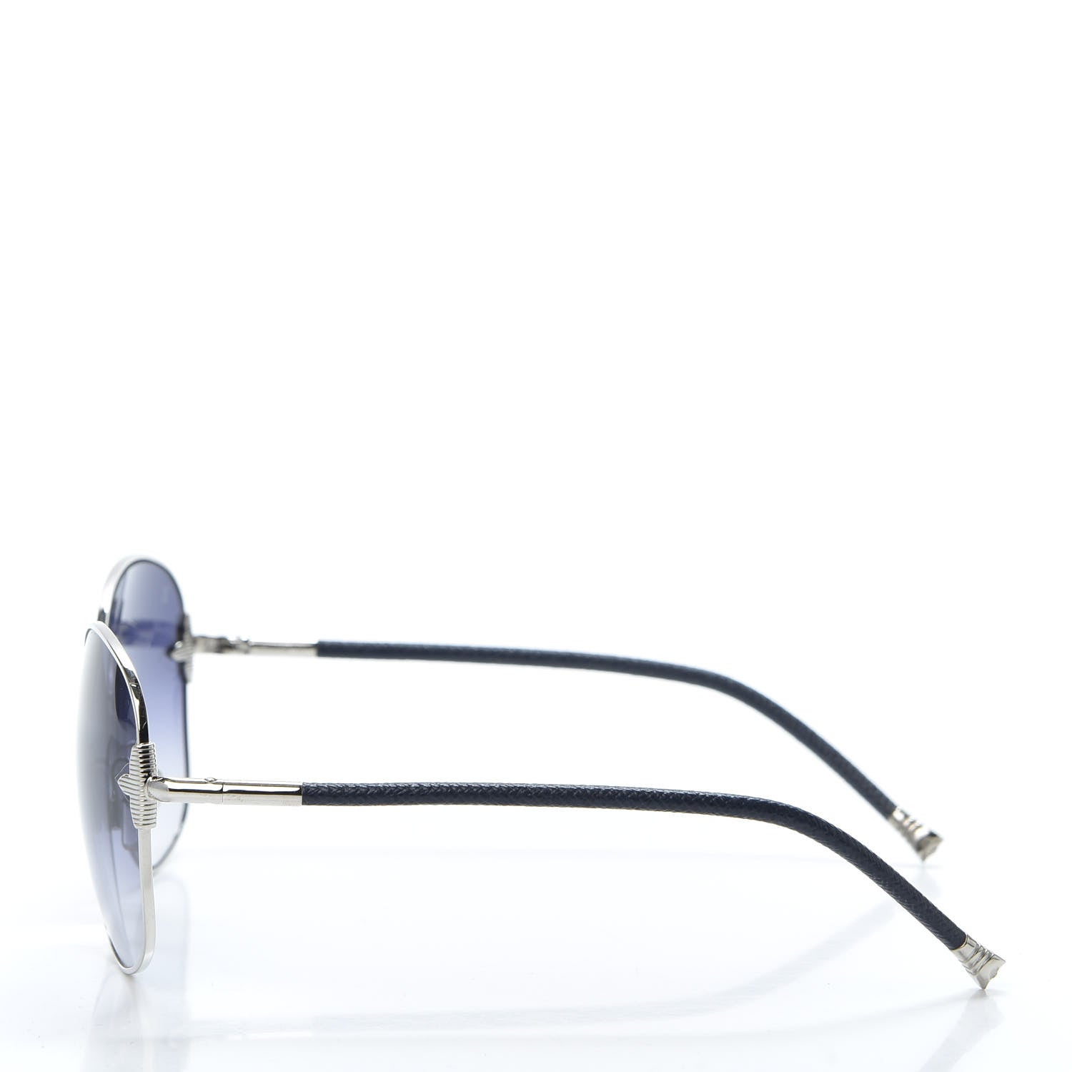 Louis Vuitton Monogram Viola Round Sunglasses Z0465U Navy 3 of 8