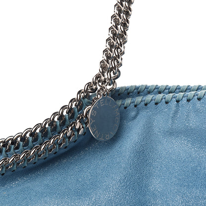 Stella McCartney Shaggy Deer Falabella Fold Over Tote Blue 10 of 10
