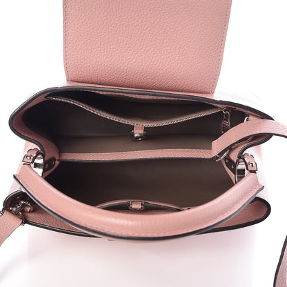 Louis Vuitton Taurillon Capucines PM Magnolia 6 of 9