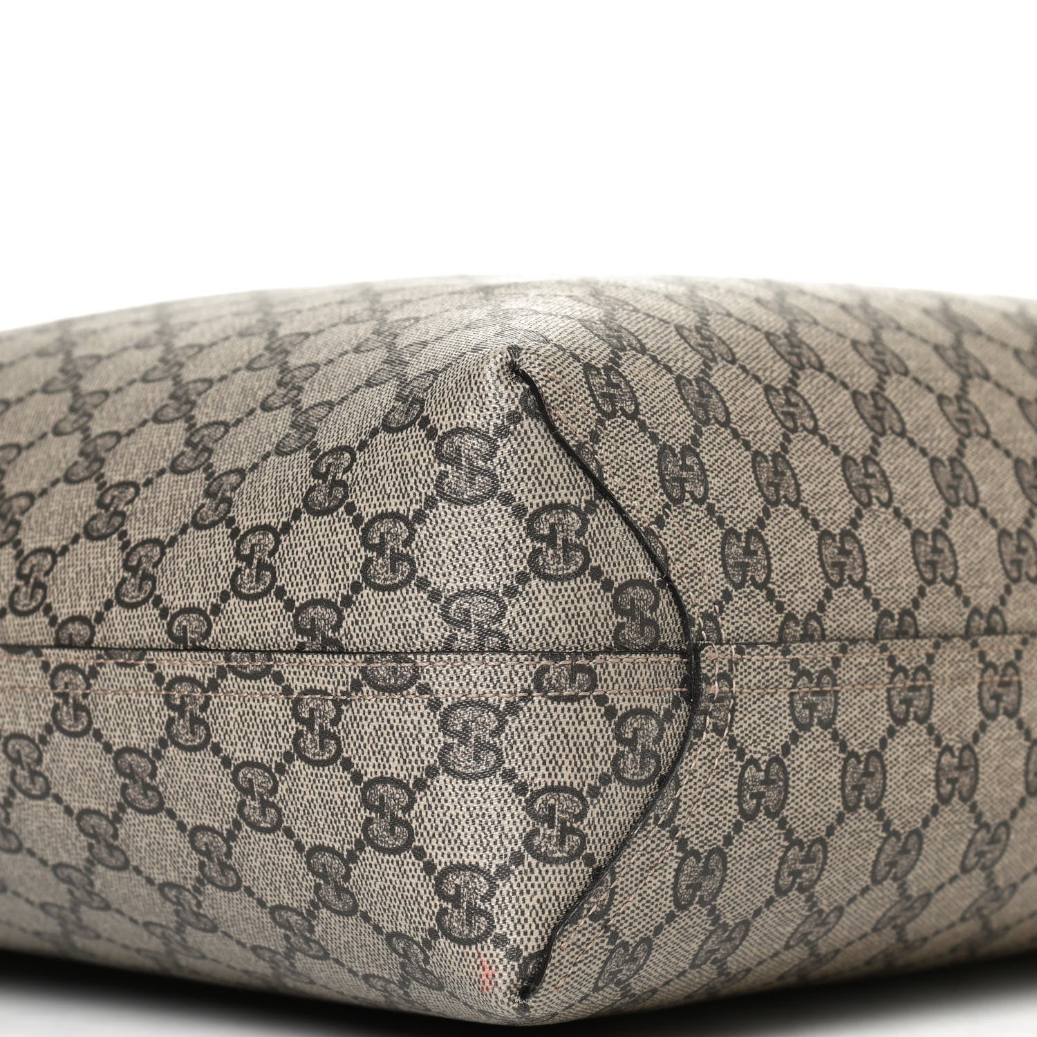 Gucci GG Supreme Monogram Large Reversible Tote Beige Black 15 of 21