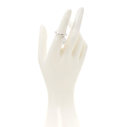 Tiffany Sterling Silver Return to Tiffany Round Charm Ring 50 5.5 2 of 5