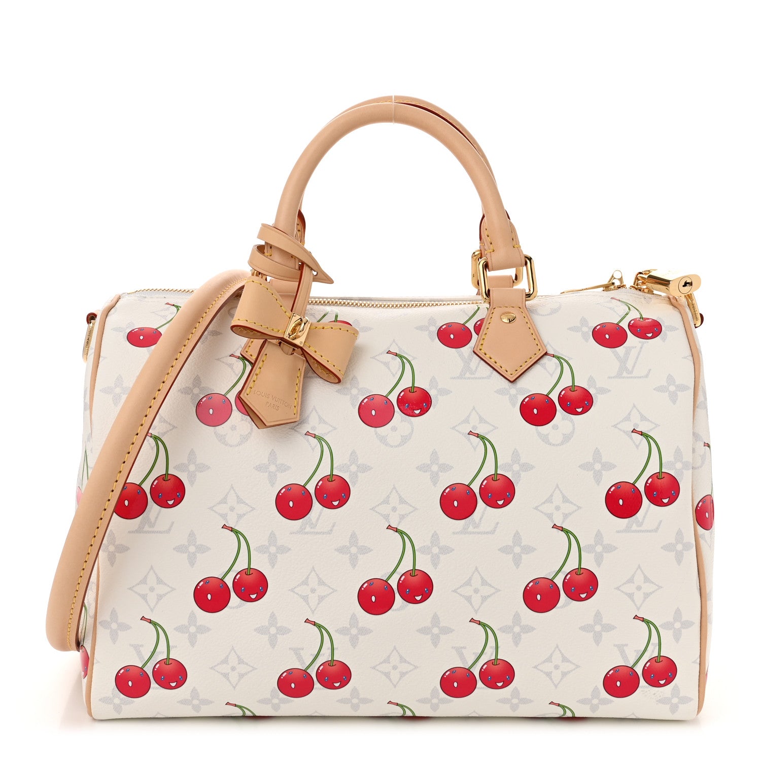 Louis Vuitton LV X TM Monogram Cerises Speedy Soft Bandouliere 30 1 of 9