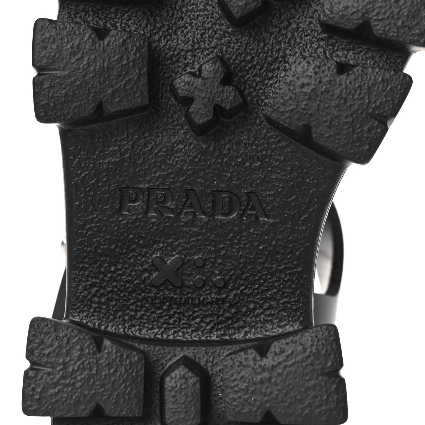 Foam Rubber Triangle Logo Monolith 55mm Cage Sandals 36 Black