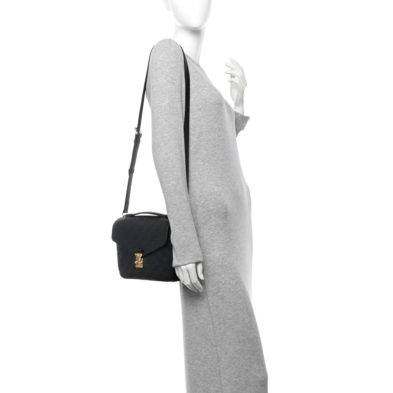 Louis Vuitton Empreinte Pochette Metis Black 2 of 11
