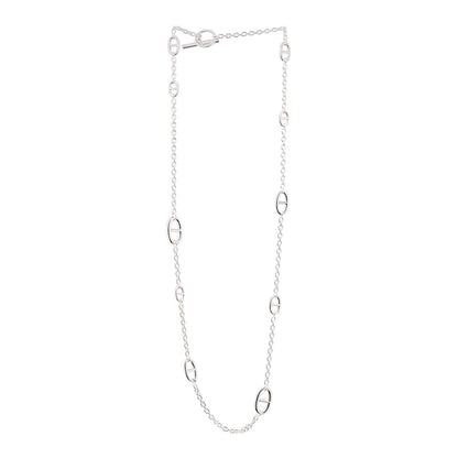 Hermes Sterling Silver Farandole Necklace 80 3 of 5