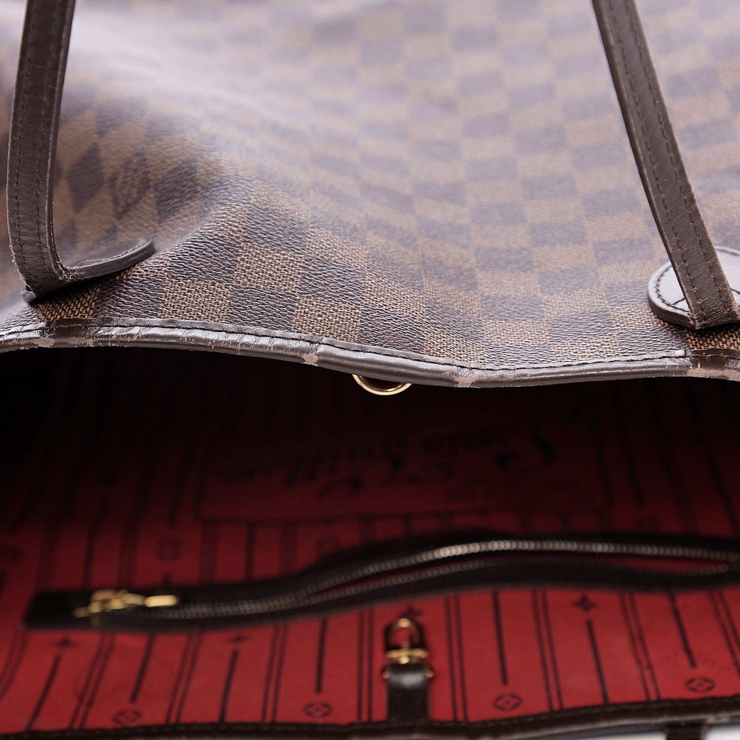 Louis Vuitton Damier Ebene Neverfull GM 9 of 12
