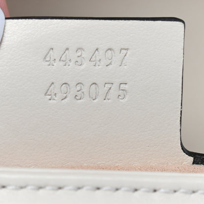 Gucci Calfskin Matelasse Small GG Marmont Shoulder Bag White 7 of 10