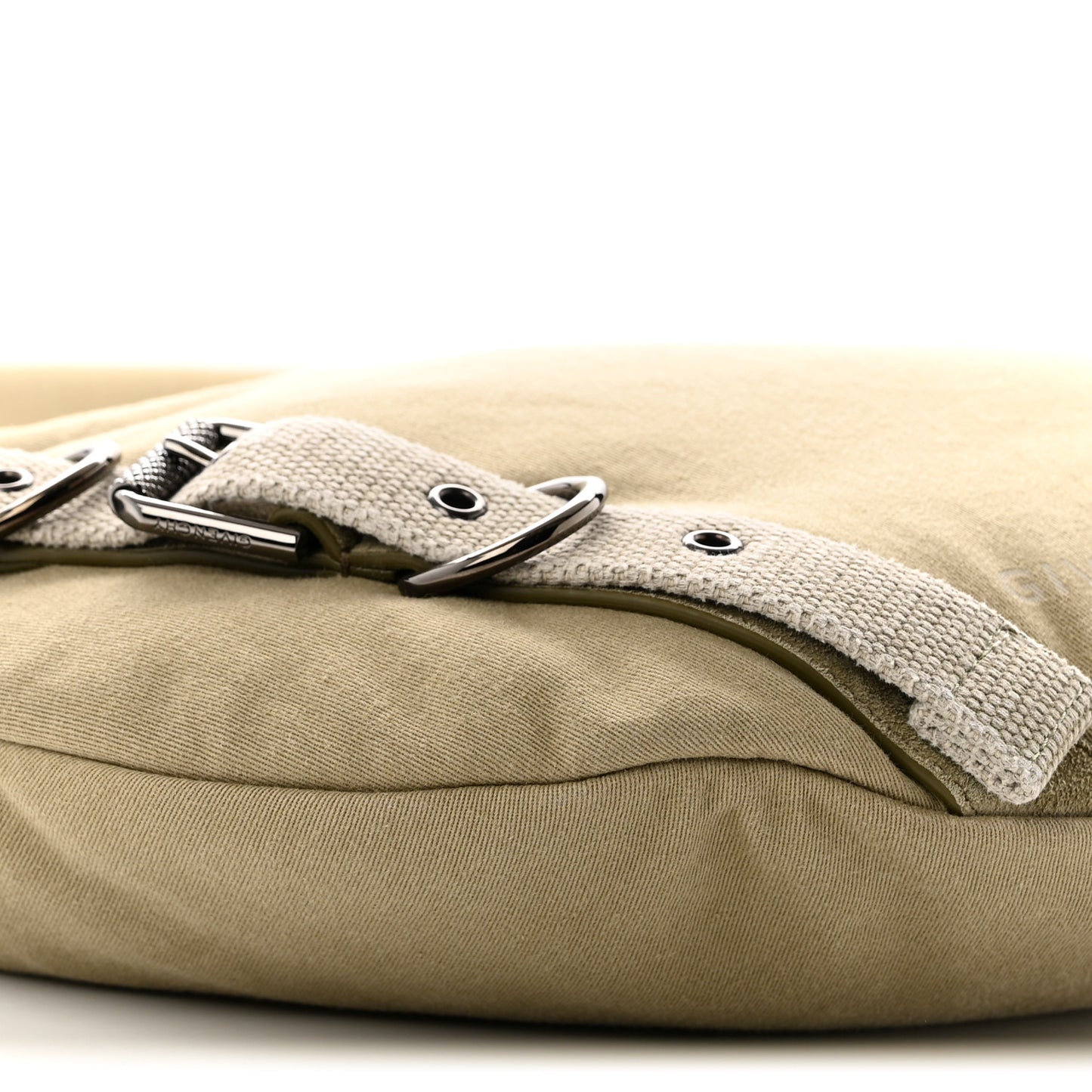 Canvas Voyou Messenger Bag Khaki