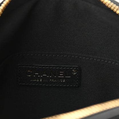 Chanel Calfskin Quilted Large Camera Case Black 6 of 9