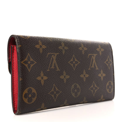 Louis Vuitton Monogram Emilie Wallet Fuchsia 3 of 7