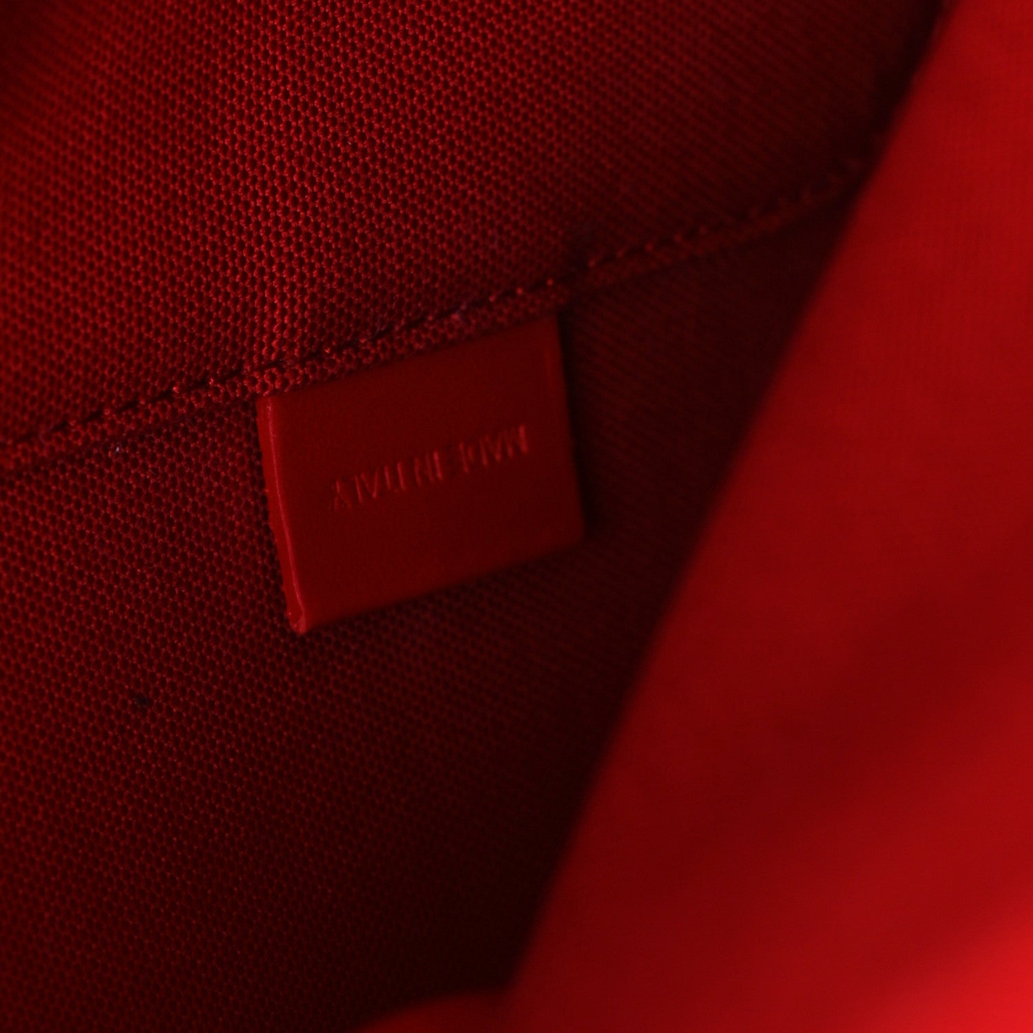 Christian Louboutin Linen Calfskin Extra Large Nastroloubi F.A.V.L. Tote Black 7 of 10