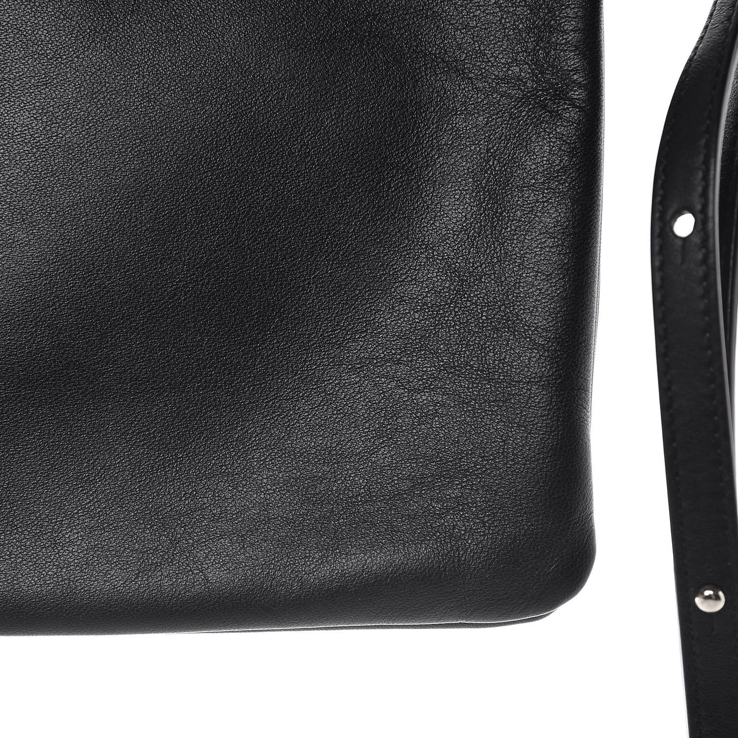 Lambskin Large Trio Crossbody Bag Black
