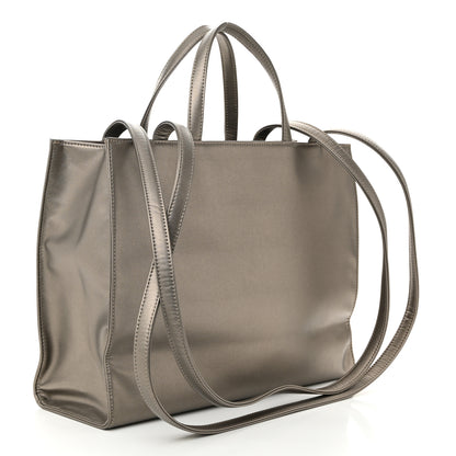 Telfar Metallic Vegan Leather Medium Shopping Bag Bronze 3 of 12
