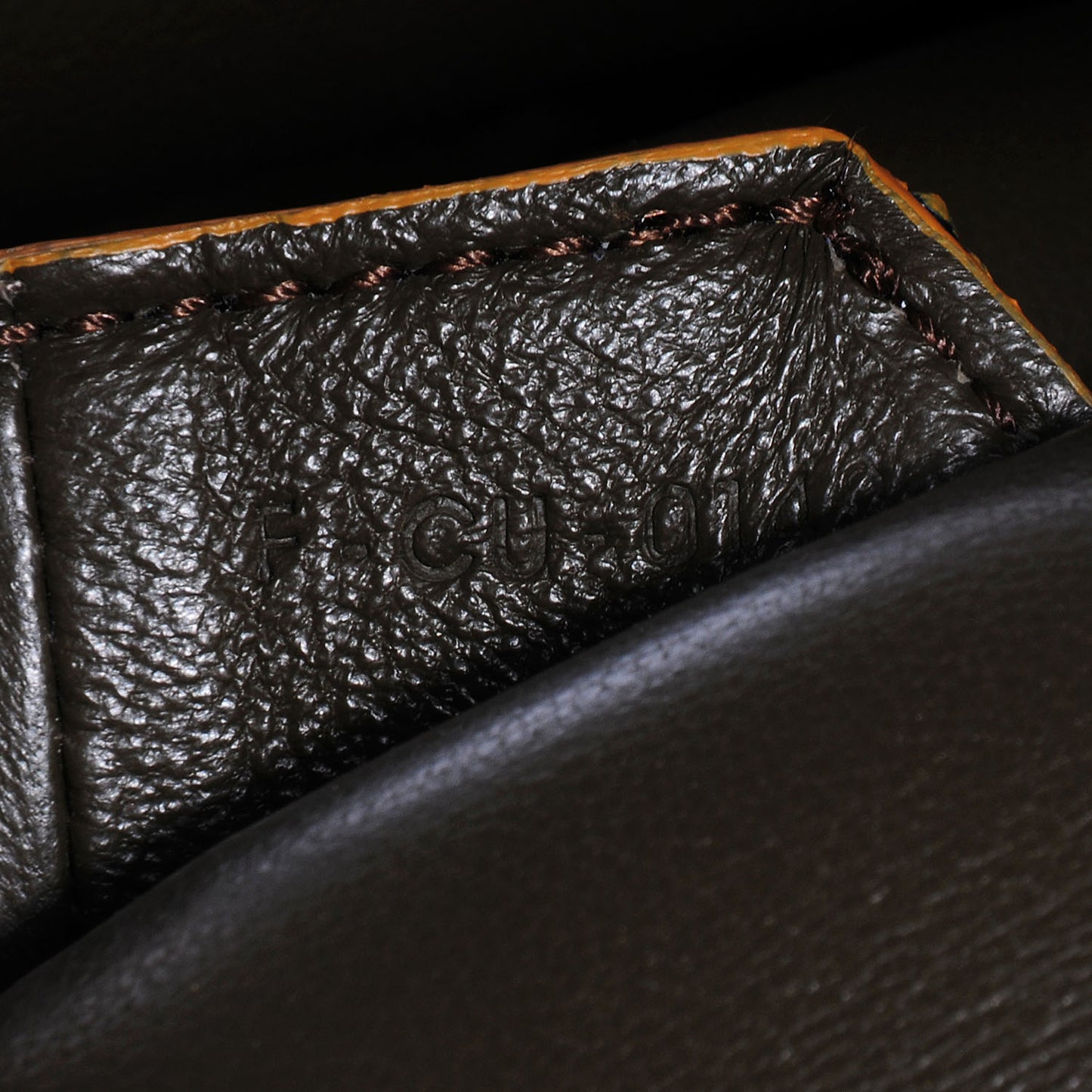 Calfskin Suede All Soft Shoulder Bag Amber