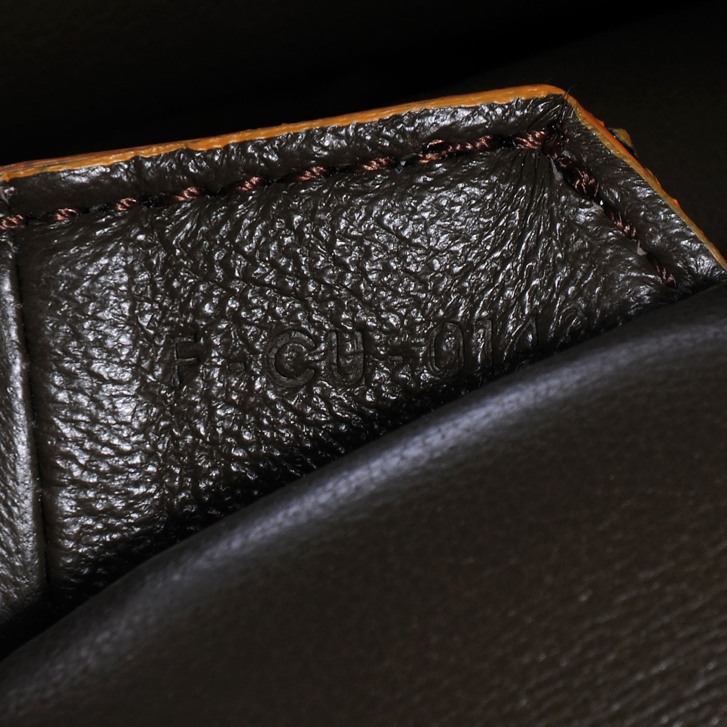 Celine Calfskin Suede All Soft Shoulder Bag Amber 7 of 8