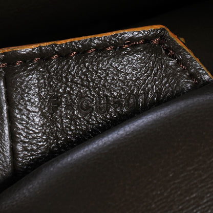 Celine Calfskin Suede All Soft Shoulder Bag Amber 7 of 8
