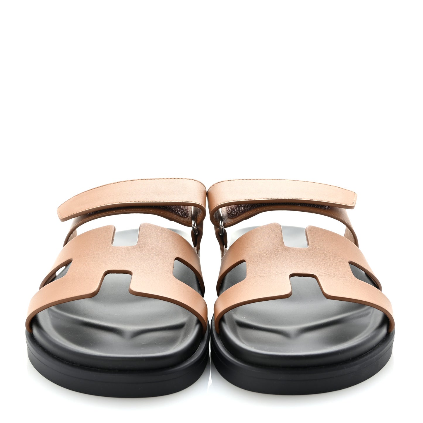 Calfskin Womens Chypre Sandals 36 Naturel