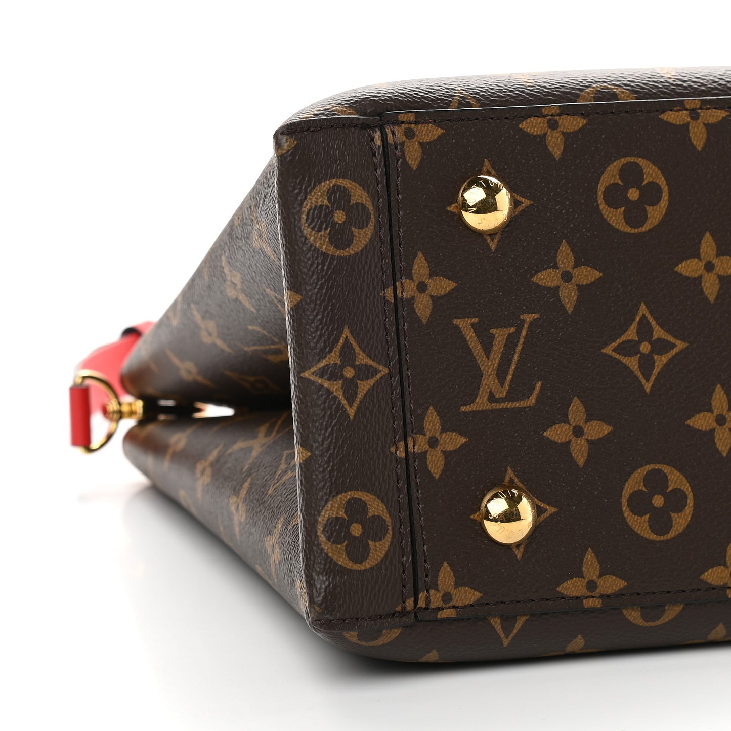 Monogram Flower Tote Coquelicot