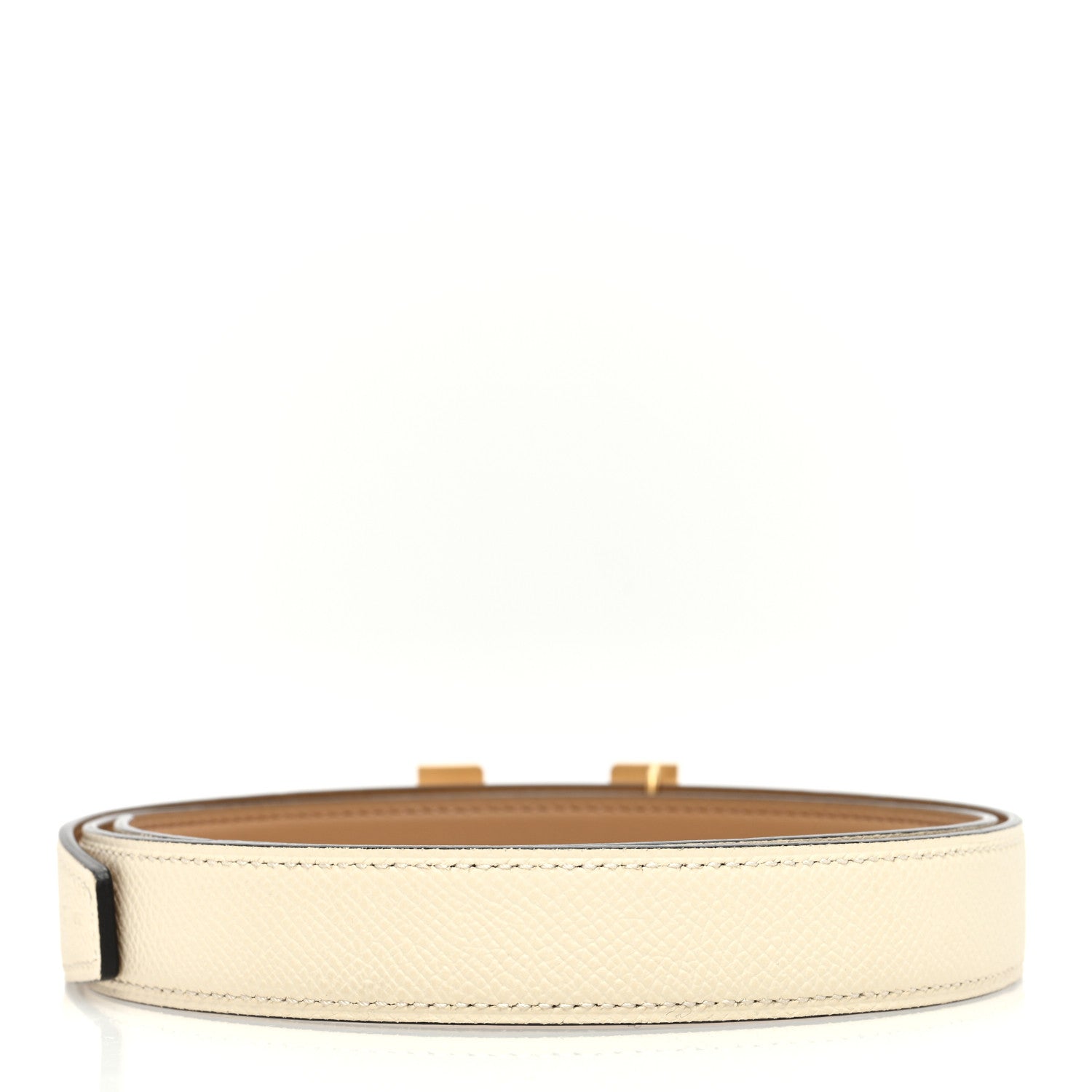 Hermes Swift Epsom 24mm Mini Constance H Belt 80 32 Biscuit Nata 2 of 4
