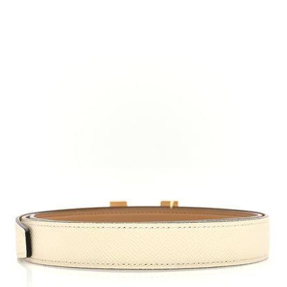 Hermes Swift Epsom 24mm Mini Constance H Belt 80 32 Biscuit Nata 2 of 4