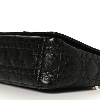 Christian Dior Calfskin Cannage Medium Caro Bag Black 6 of 12