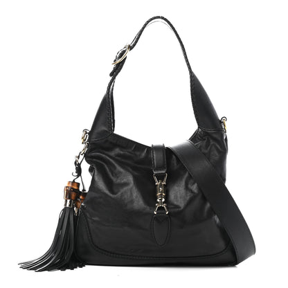 Gucci Calfskin Medium New Jackie Hobo Black 1 of 4